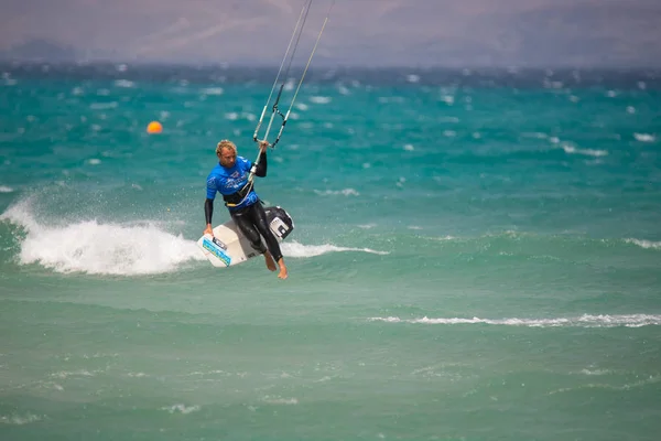 Fuerteventura World Cup 2018 Gka Kitesurf Strapless Freestyle 2018 Playa — Stock Photo, Image