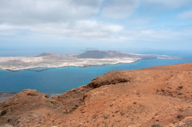 graciosa Island mirador del Rio, lanzarote görünümünü