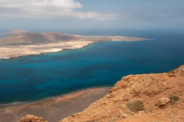 graciosa Island mirador del Rio, lanzarote görünümünü