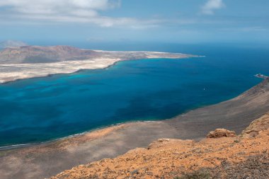 graciosa Island mirador del Rio, lanzarote görünümünü