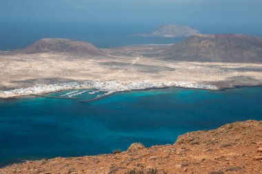 graciosa Island mirador del Rio, lanzarote görünümünü