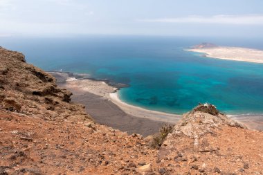 graciosa Island mirador del Rio, lanzarote görünümünü