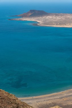 graciosa Island mirador del Rio, lanzarote görünümünü