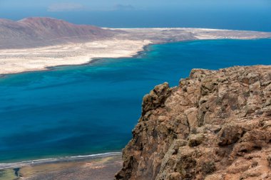 graciosa Island mirador del Rio, lanzarote görünümünü
