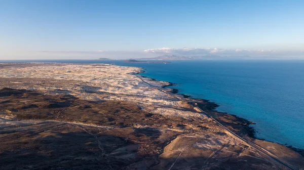 Aerial View Fuerteventura Coast Canary Islands — Stock Photo, Image