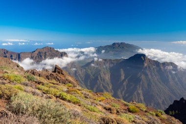 Mirador Roque de los Muchachos, popüler turistik ilgi merkezi - La palma
