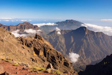 Mirador Roque de los Muchachos, popüler turistik ilgi merkezi - La palma