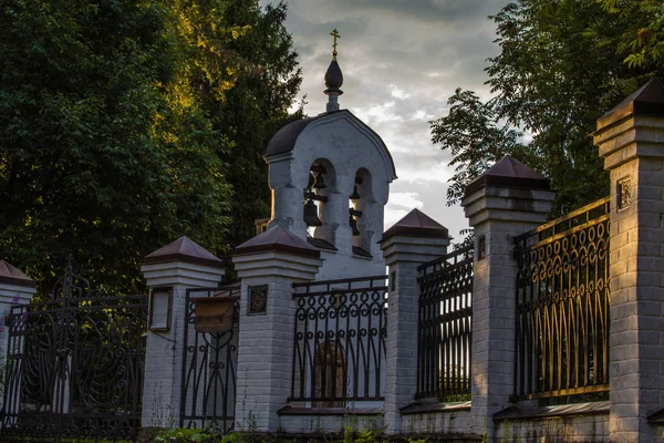 Village Bell Tower Russia — Stock Photo, Image