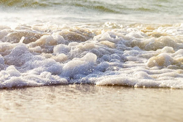 Wavy water sea splash. Close up view — Stock Photo, Image