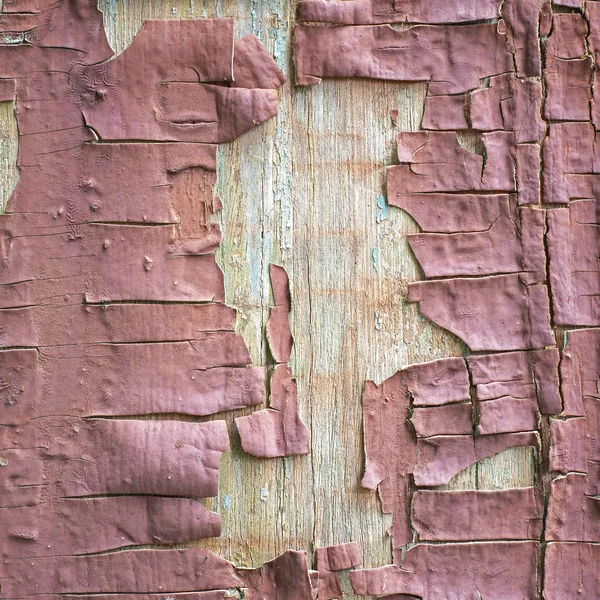 Abstracte oude grunge verf peeling houten plank. — Stockfoto