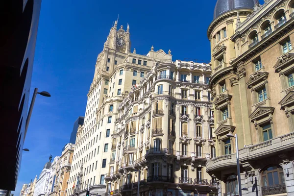 Arquitectura Estilo Europeo Madrid España —  Fotos de Stock