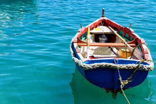 Old Boat Sea Marsaxlokk Malta — Stock Photo, Image