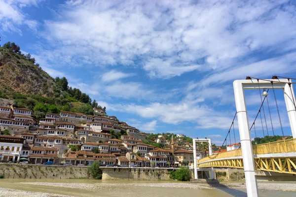 Ponte Centro Berat Albania — Foto Stock