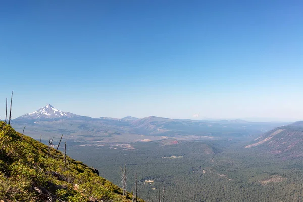 Landscape View Black Butte Jefferson Left — Stock Photo, Image