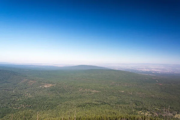 Ландшафт Центральному Орегоні Прекрасним Блакитним Небом — стокове фото