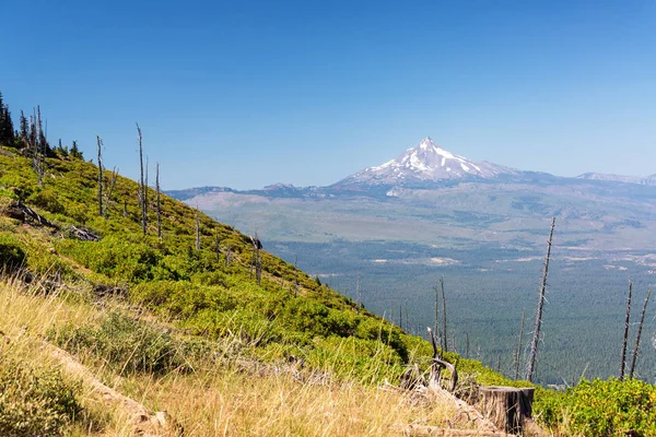 Prachtig Uitzicht Mount Jefferson Buurt Van Bend Oregon — Stockfoto