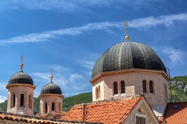 View Beautiful Nicholas Serbian Orthodox Church Kotor Montenegro — Stock Photo, Image