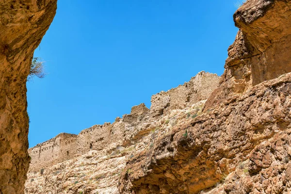 Mides Canyon Och Historiska Förstörda Murar Mides Tunisien — Stockfoto