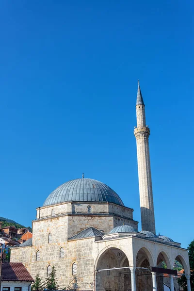 Muhteşem Sinan Paşa Camii Tarihi Prizren Kosova Görünümünü — Stok fotoğraf