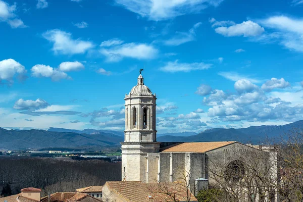 Katedralen i Girona, Spanien — Stockfoto