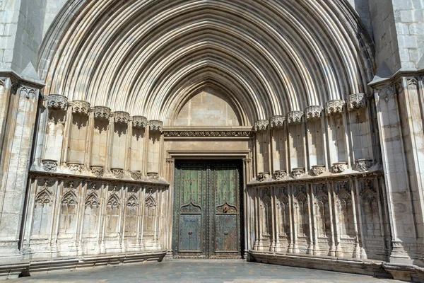 Catedral de Girona Entrada —  Fotos de Stock