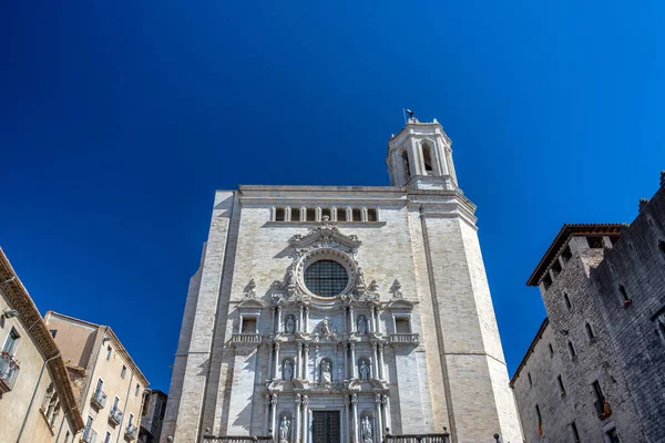 赫罗纳，西班牙的大教堂 — 图库照片