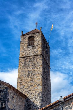 Church Tower in Castellfollit clipart