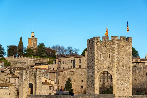 Medieval Town of Besalu, Spain — Stock Photo, Image