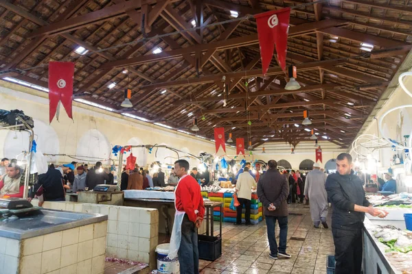 Meat Market in Tunis, Tunisia — Stock Photo, Image