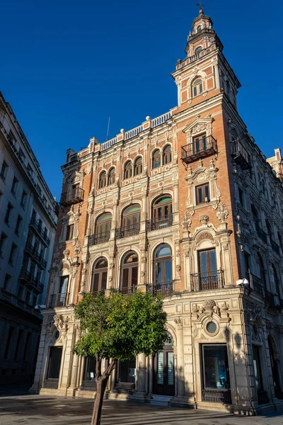 Όμορφη αρχιτεκτονική, Σεβίλλη, Ισπανία — Φωτογραφία Αρχείου