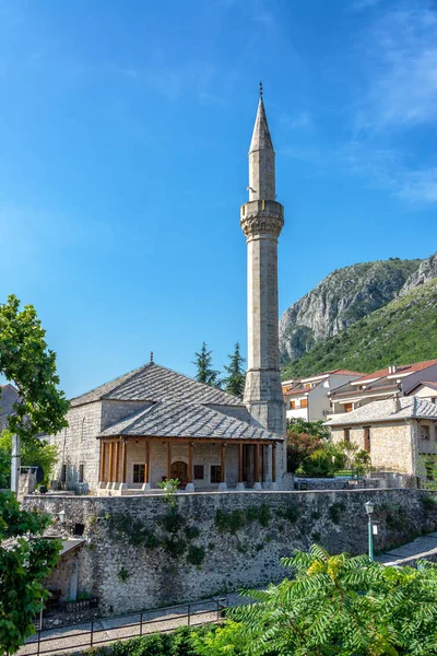 Hadzi Kurt moské i Mostar, Bosnien — Stockfoto