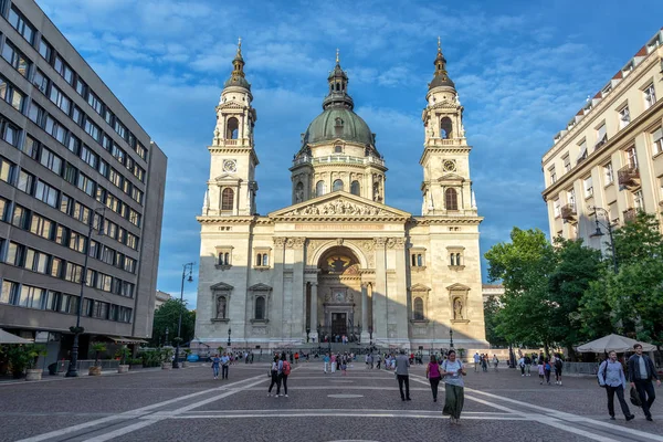 St stephens basilika blick in budapest, ungarn — Stockfoto