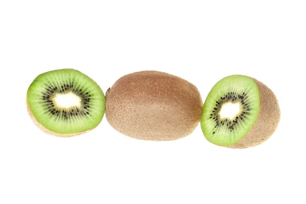 Kiwi Fresco Sobre Fondo Blanco — Foto de Stock