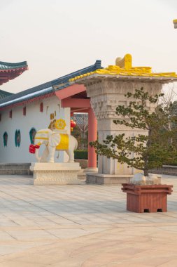 giriş longkou Tapınağı nanshan kompleks