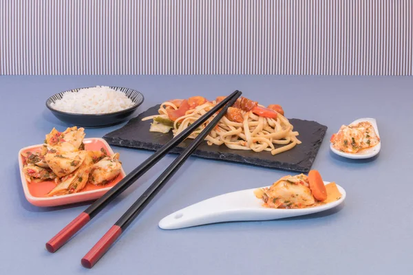 Asijské jídlo — Stock fotografie