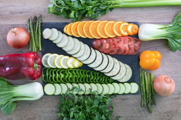 Comida vegana saludable ingredientes para cocinar — Foto de Stock