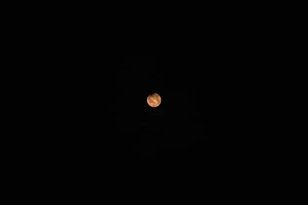 Vue Magnifique Sur Lune Pendant Éclipse Lunaire 2018 Magnifiques Milieux — Photo