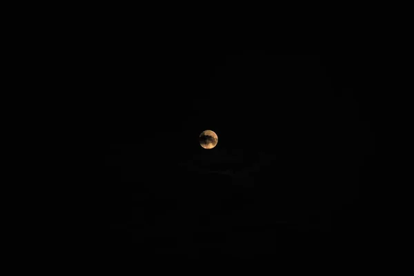 Vista Deslumbrante Lua Durante Eclipse Lunar 2018 Lindos Fundos Natureza — Fotografia de Stock