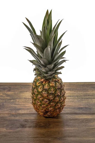 Ananas Fruit Geïsoleerde Close Bekijken Verse Vruchten Achtergronden Gezond Eten — Stockfoto
