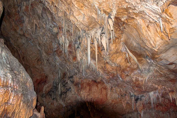 Чудовий Вид Кристалічних Печер Бермудських Островів Красиві Фони — стокове фото