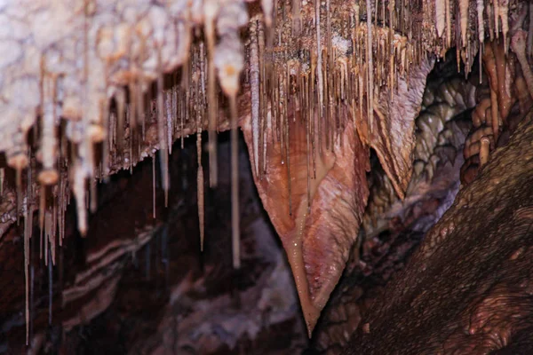 Vue Magnifique Sur Les Grottes Cristal Des Bermudes Beaux Milieux — Photo