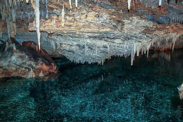 Splendida Vista Delle Grotte Cristallo Delle Bermuda Bellissimi Sfondi — Foto Stock