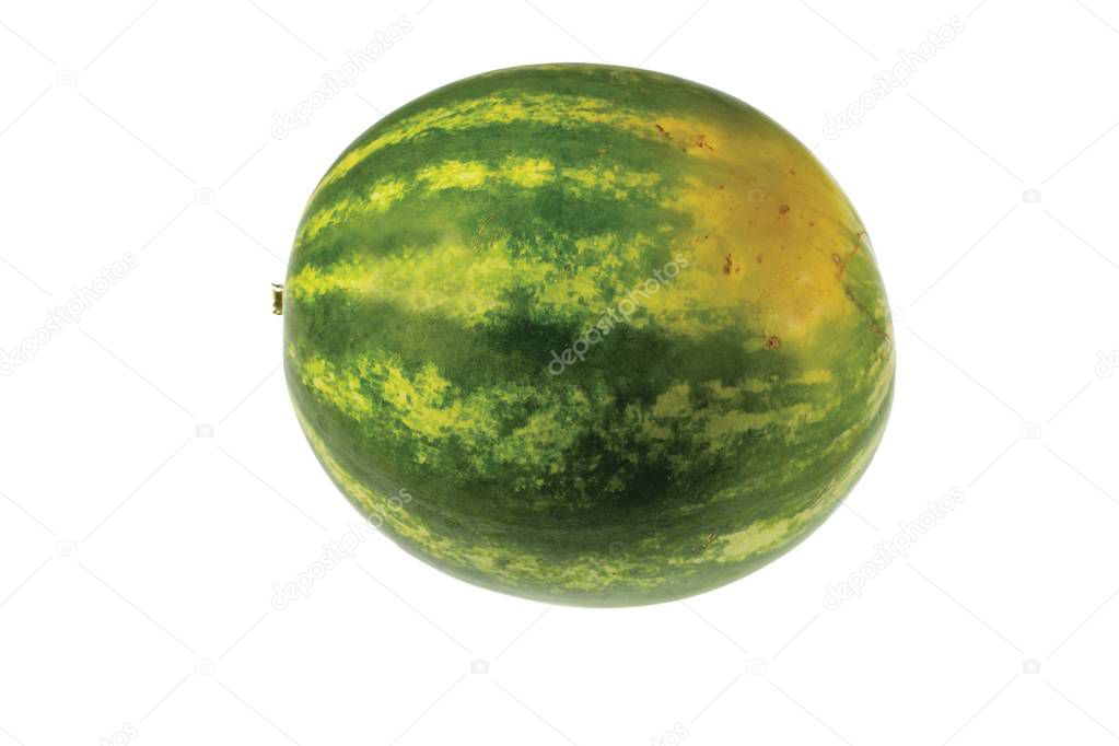 Close up view of colorful watermelon isolated. Healthy food. Organic concept. Vegetables and fruits concept.