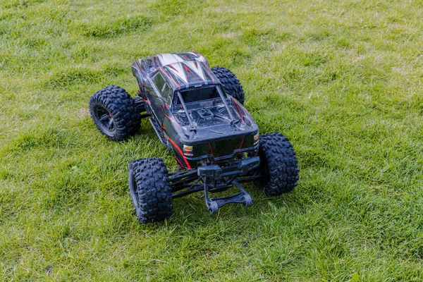 Carros Modelo Controlados Por Rádio Brinquedos Com Controle Remoto Tempo — Fotografia de Stock