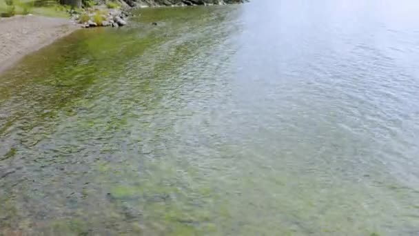 Belle Vue Sur Nature Paysage Superbe Surface Eau Mer Baltique — Video