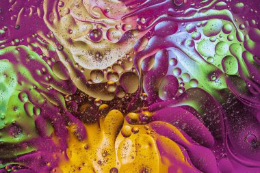 Renkli soyut tasarım ve dokunun güzel yakın görüntüsü. Güzel soyut arkaplanlar.