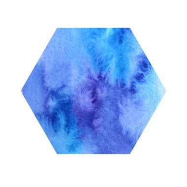 Suluboya lekeleri soyut illüstrasyon. Lekelerin soyut baskısı. Suluboya el çizimarka.