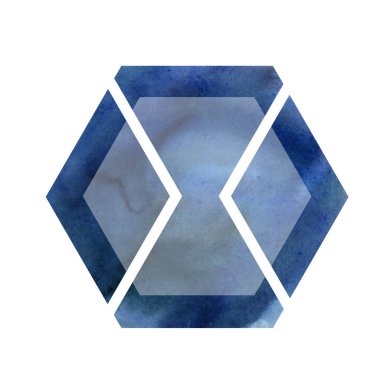 Suluboya lekeleri soyut illüstrasyon. Lekelerin soyut baskısı. Suluboya el çizimarka.