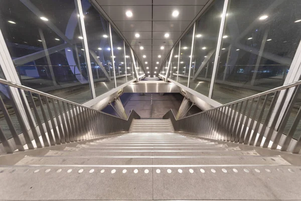 Beatrixkwartier Distrito Beatrix Holandés Entrada Escalera Este Saliendo Estación Tranvía — Foto de Stock