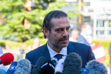 LEIDSCHENDAM, 18 Ağustos 2020 - Lübnan eski Başbakanı Saad Hariri, Lübnan Özel Mahkemesi 'nin babası Rafik Hariri suikastı hakkındaki kararını yorumladı